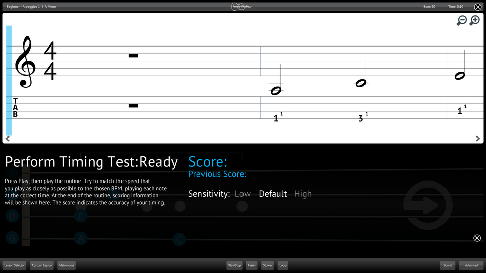 Purely Fiddle Screenshot Perform Testing Ability
